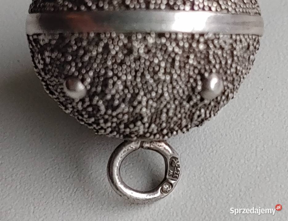 Wisior kula srebro 925 Wisiorki małopolskie Myślenice