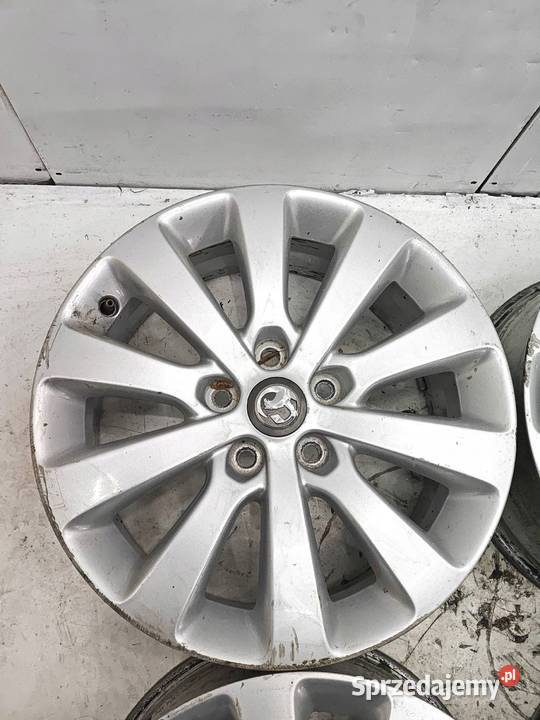 Opel Astra J FELGI ALUMINIOWE R17 5X115 7JX17 Średnica 17" Opole Lubelskie sprzedam