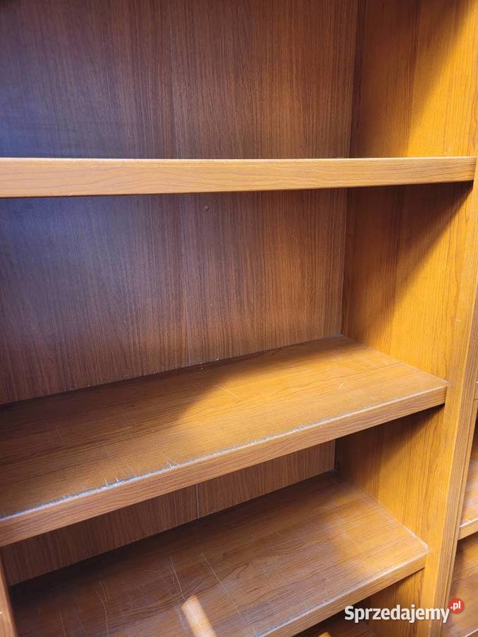 Zestaw mebli regały z półkami stół mazowieckie Ząbki sprzedam