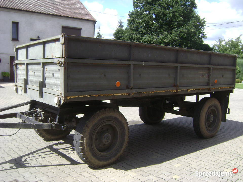 Sprzedam przyczep D 50 zarejestrowana 6 tonowa