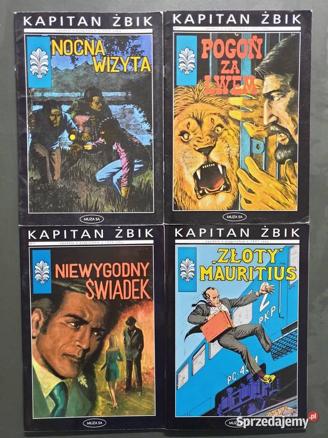 Kapitan Żbik 4 komiksy wydawnictwo Muza Gdynia