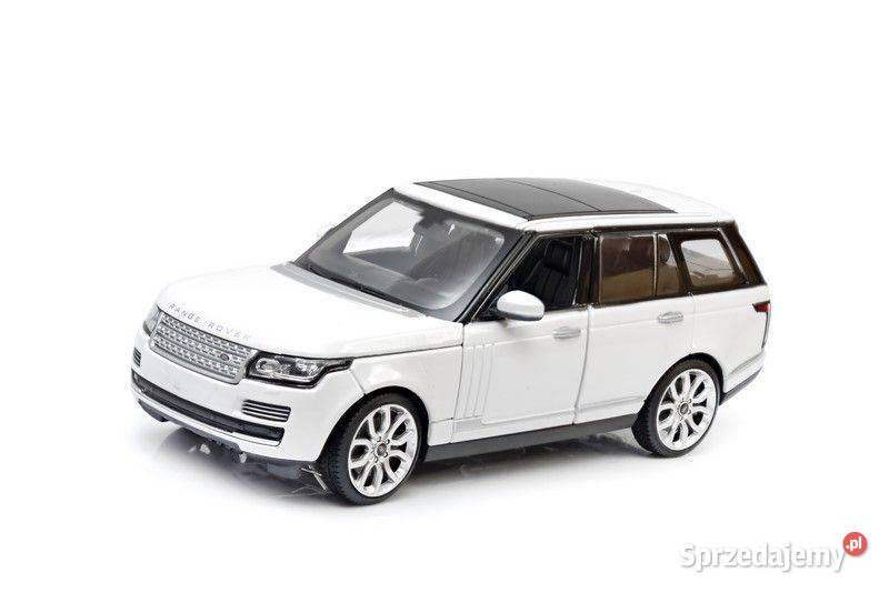 RANGE ROVER RASTAR 56300 124 biały Zabawki wielkopolskie Poznań