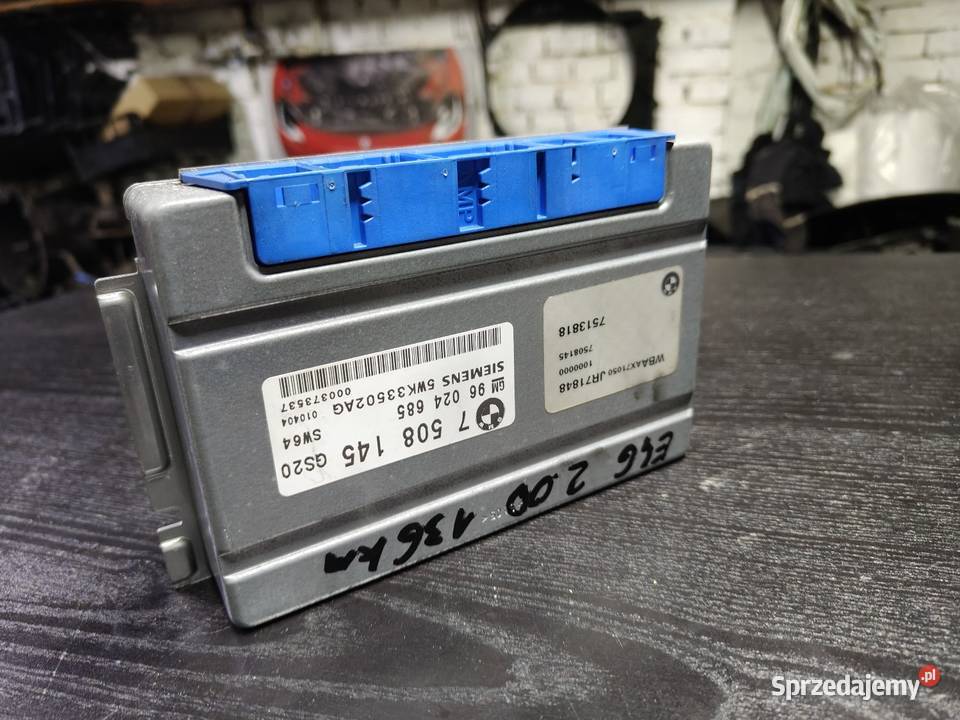 Bmw sterownik skrzyni biegów gm osobowe Aleksandrów Łódzki