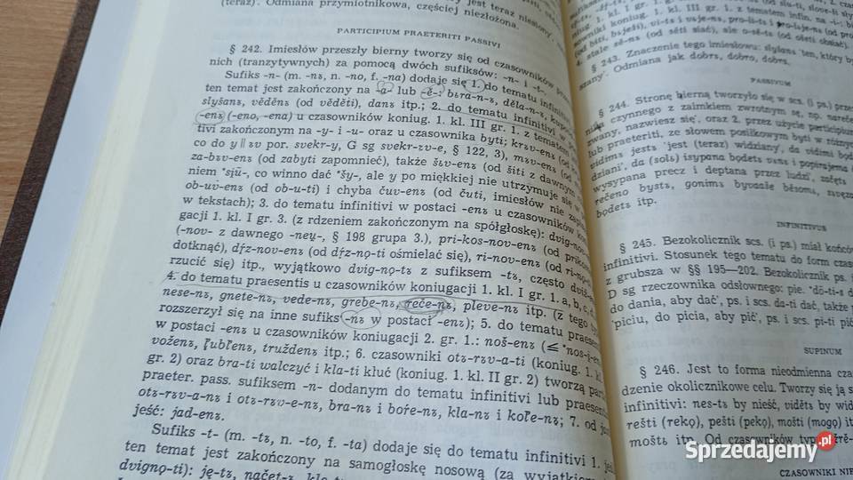 Język staro cerkiewno słowiański Tadeusz studia Gdańsk