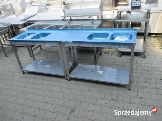 Zlew Gastronomiczny 2 Komorowy Z Półką 1206085 wielkopolskie Ostrów Wielkopolski