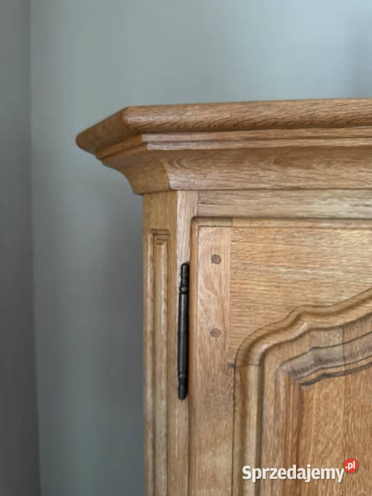 Ładny kredens dębowy dębowa biblioteka serwantka 250cm Sypniewo