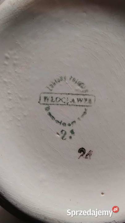 Dzbanek porcelanowy z fabryki Wocławek Miechów