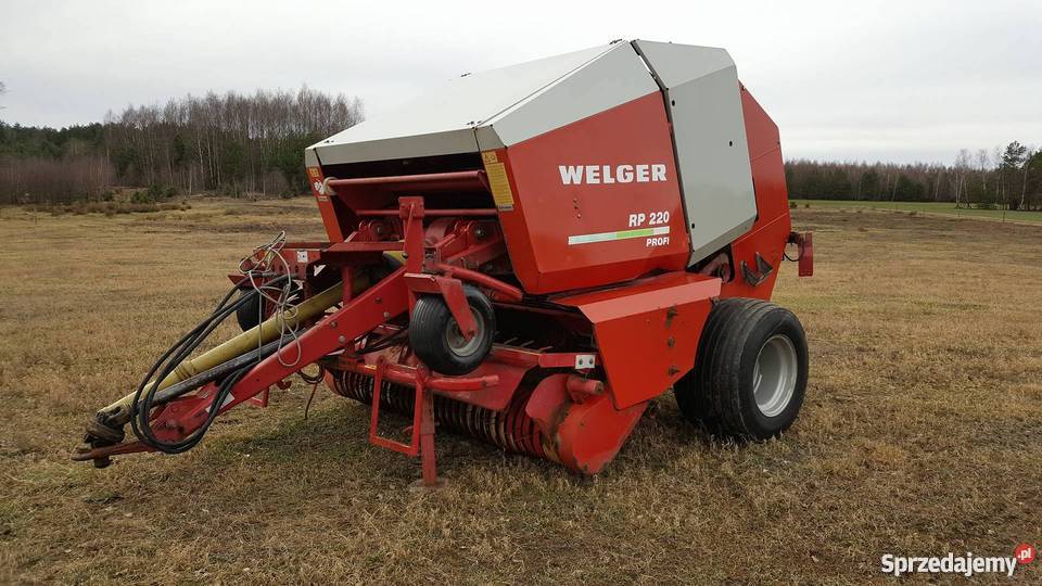 Prasa welger rp 220 Prasy Ostrów Mazowiecka