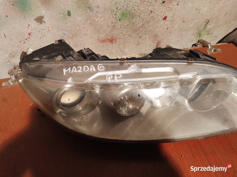 MAZDA 6 Lampa przód prawa lewa Kielce sprzedam