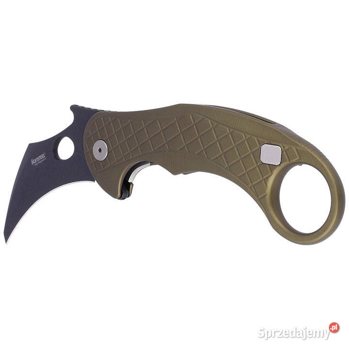 Nóż składany LionSteel LEOne Karambit Green Warszawa