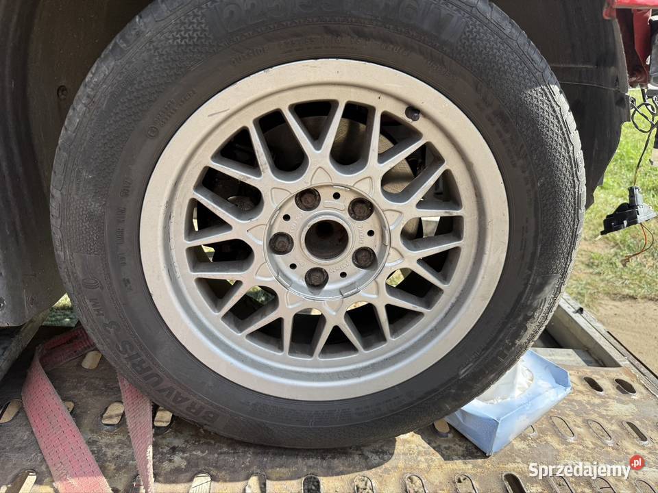 Oryginalne alufelgi BMW e39 16 z oponami jedną Katowice