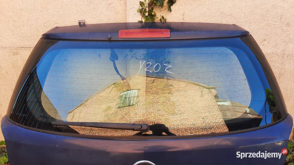 klapa bagażnika Opel Astra H kombi lak Y20Z Karoseria dolnośląskie Dębno sprzedam