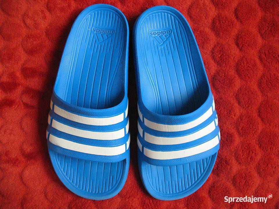 Adidas Klapki chłopięce Duramo Slide K 2 wkładka Rozmiar 35