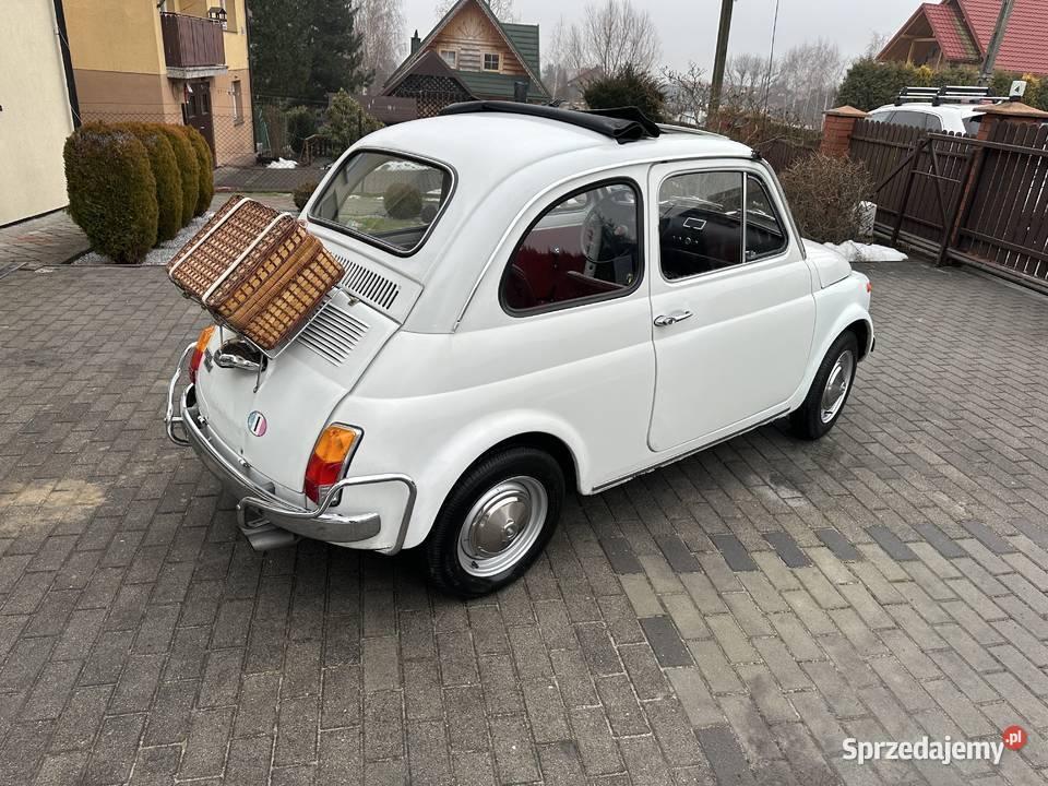 Fiat 500 L Piękny Klasyk 1971r manualna małopolskie Tomice