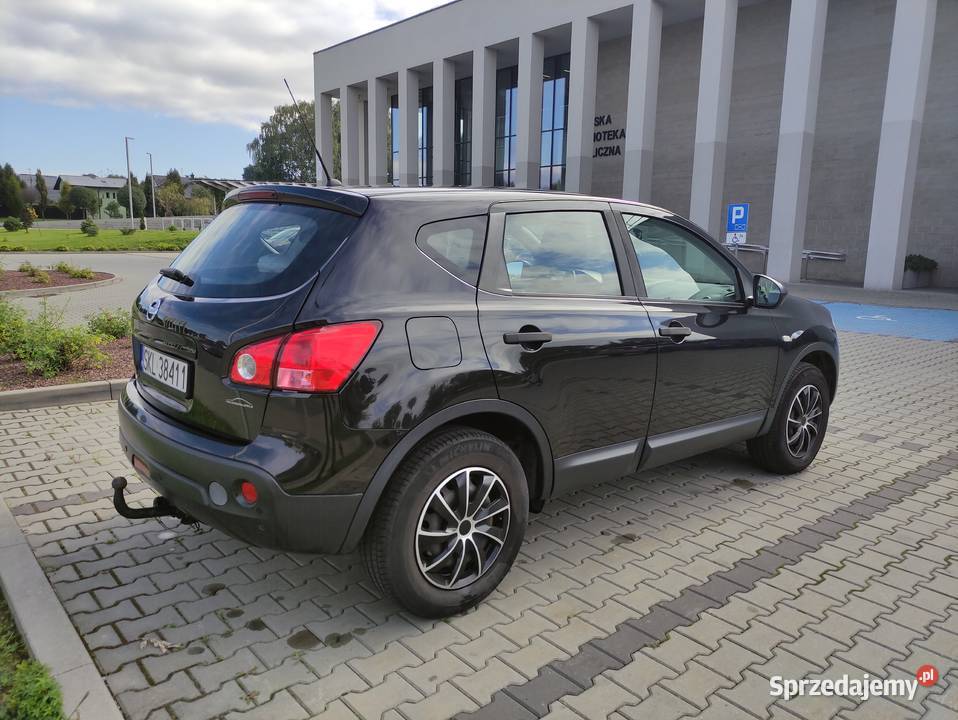 NISSAN QASHQAI 2007 16 Benzyna LPG 115 czarny Czechowice-Dziedzice