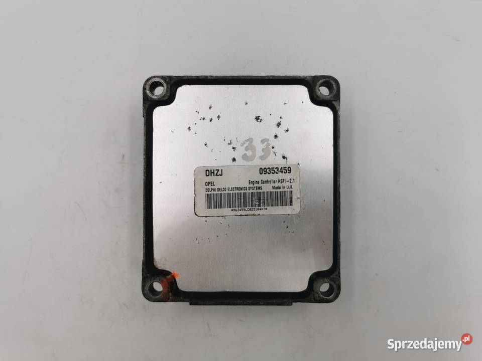 Sterownik Silnika Opel Astra G 16 16v Z16XE Wyszków