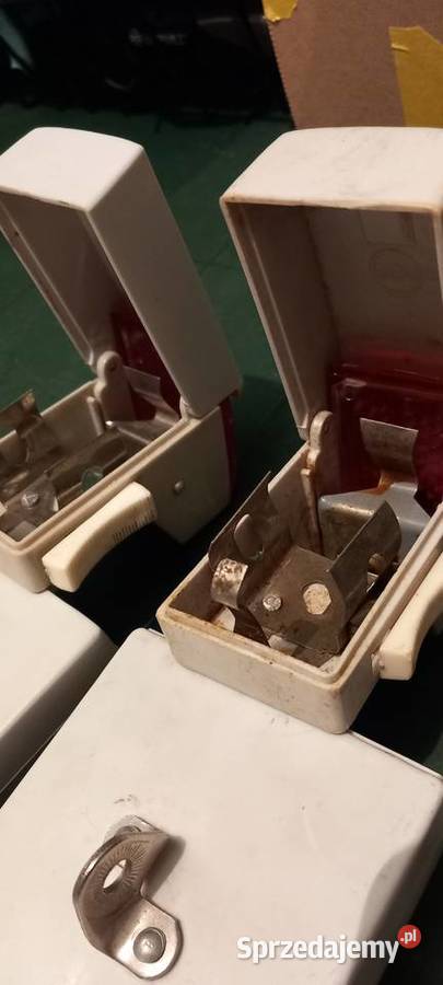 Lampki rowerowe z prl Części i akcesoria Wieluń sprzedam