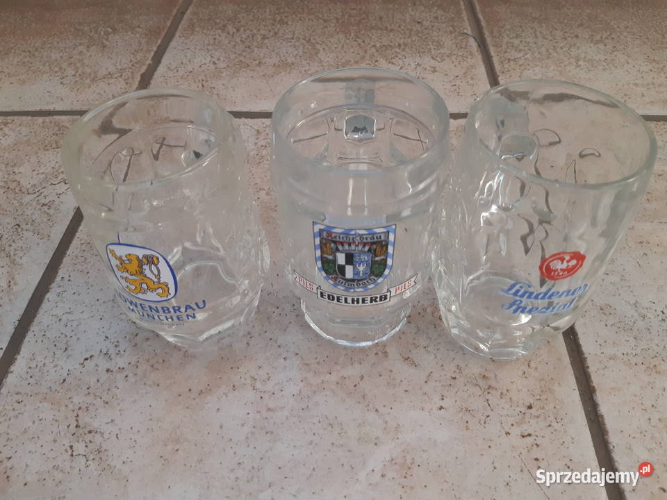 kufle do piwa 033 ml Antyki, Sztuka, Kolekcje