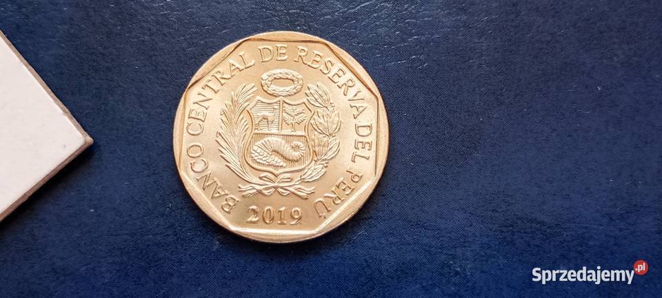 Stare monety 1 sol 2019 Peru Lesko