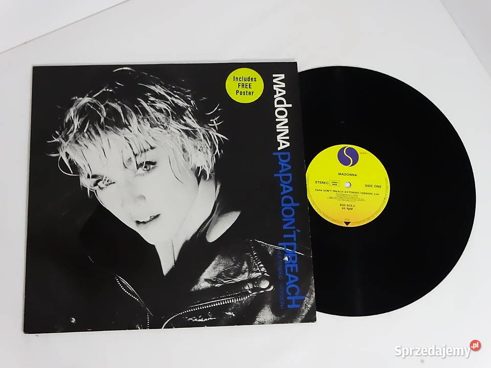 Madonna Papa Dont Preach Extended Version winyl Biłgoraj
