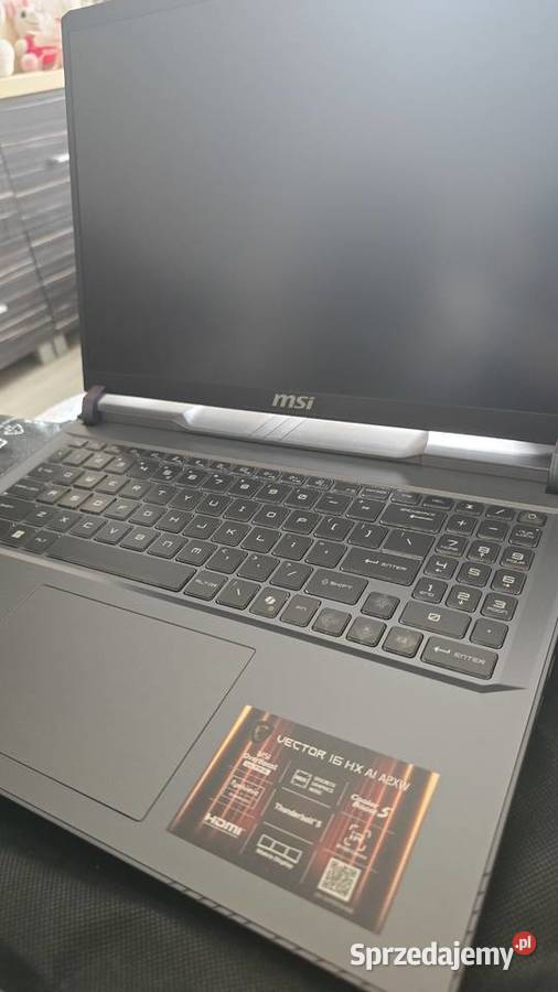 Laptop MSI Vector 16 HX AI A2XWHG255 śląskie Ruda Śląska