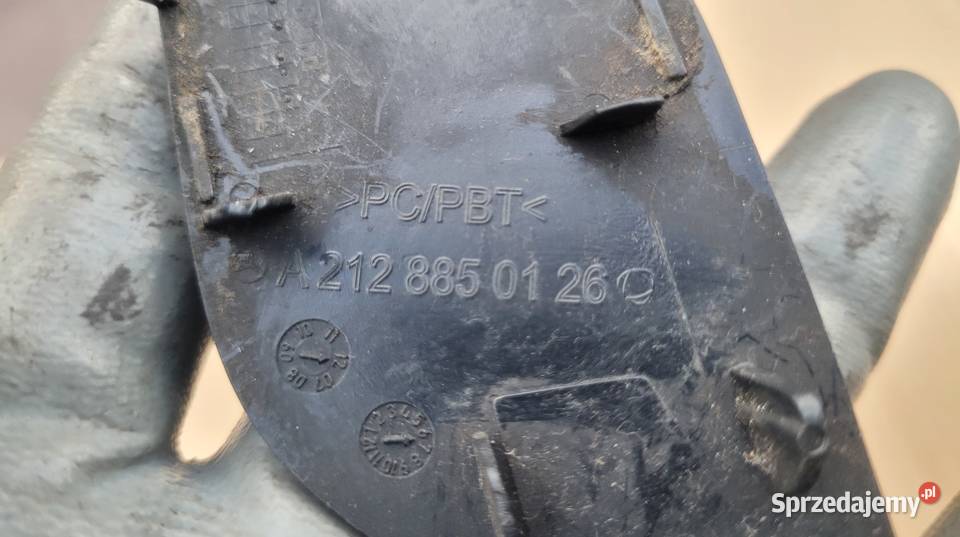 MERCEDES EKLASA W212 0913 ZAŚLEPKA HAKA ZDERZAKA osobowe Pozostałe śląskie Ruda Śląska