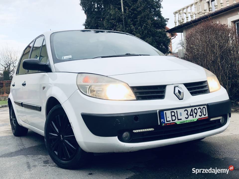 Renault Scenic II 19dCi 130 BIAŁY Przeworsk