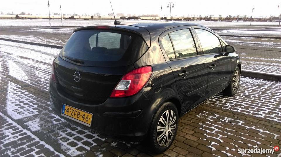 Opel Corsa D welurowa tapicerka Tczew