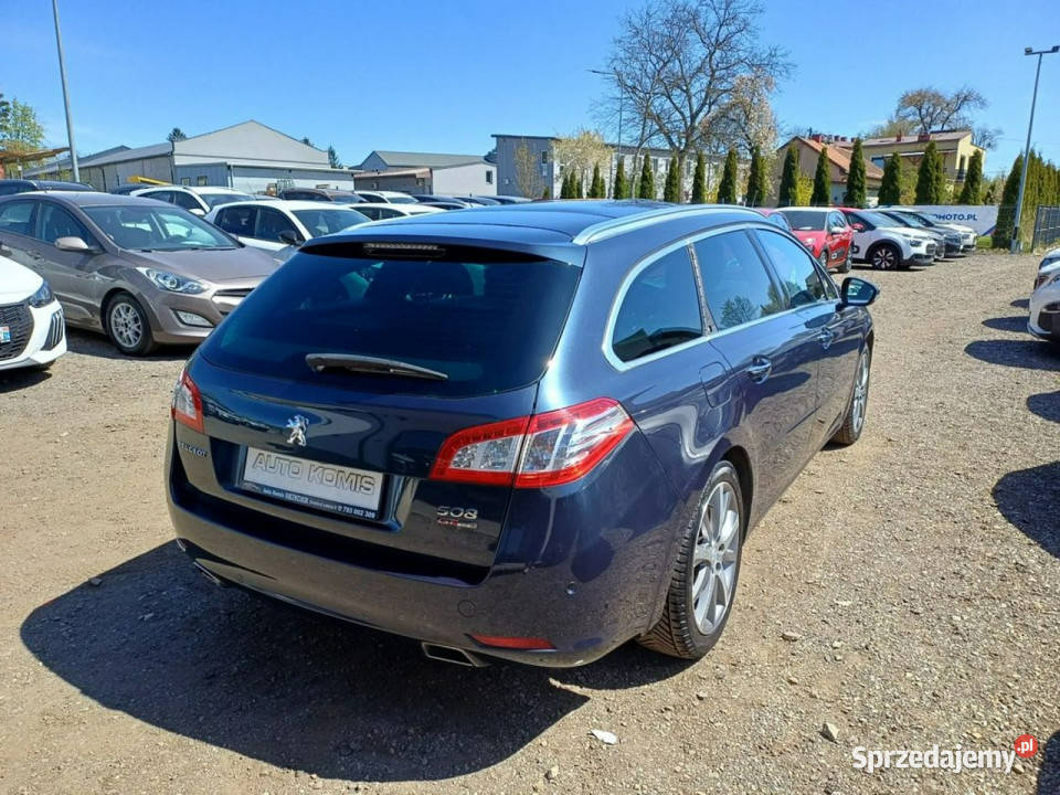 Peugeot 508 GTLineHeadUPAlu17 Skóra Automat wielofunkcyjna kierownica małopolskie Chrzanów