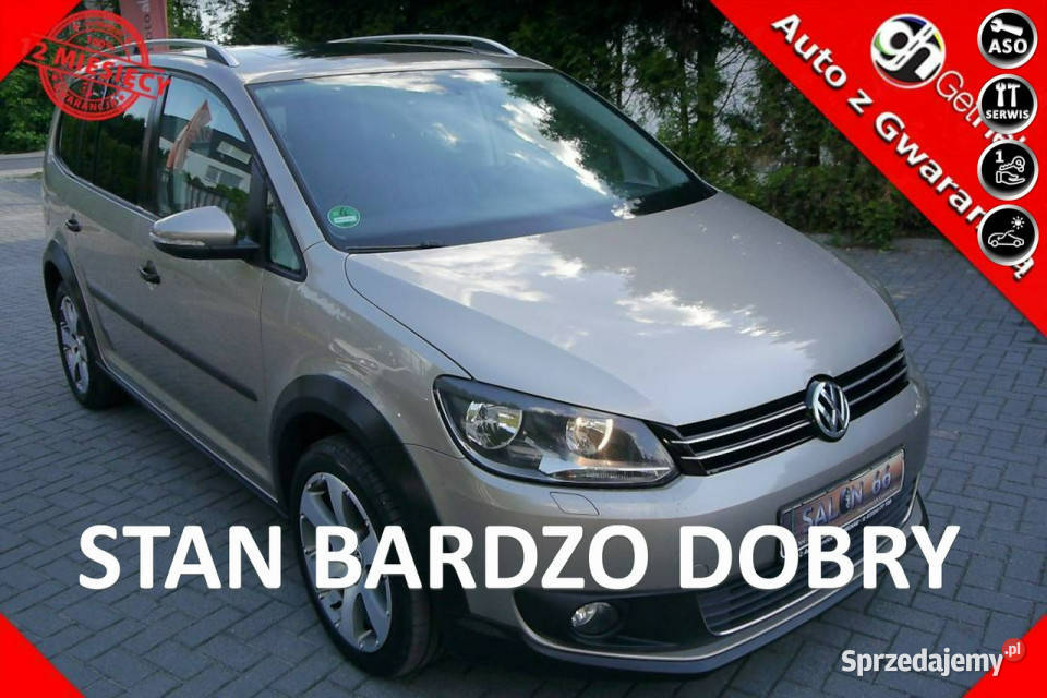 Volkswagen Touran CROSS tdi Stan Bezwypadkowy z