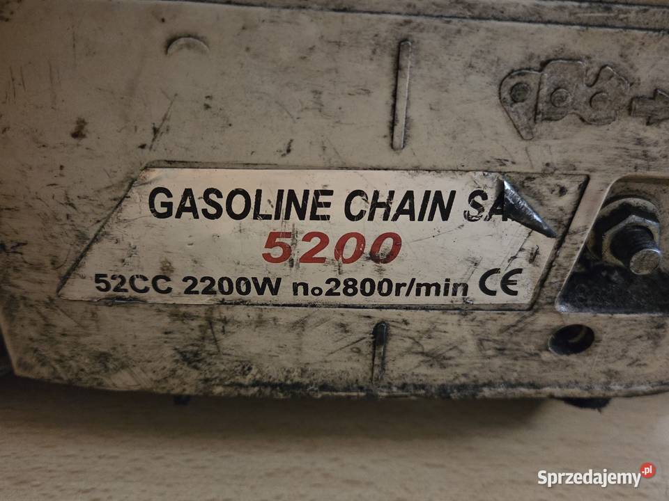 Piła łańcuchowa spalinowa 5200 Gliwice