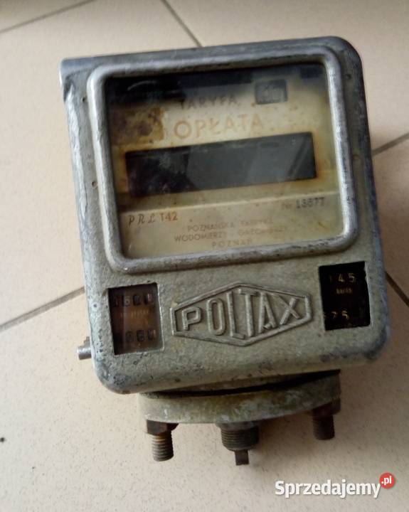Takometr Poltax Wołga Fiat Warszawa antyk Pcim