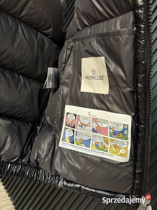 Kamizelka męska Moncler bezrękawnik gęsi puch z mazowieckie Warszawa