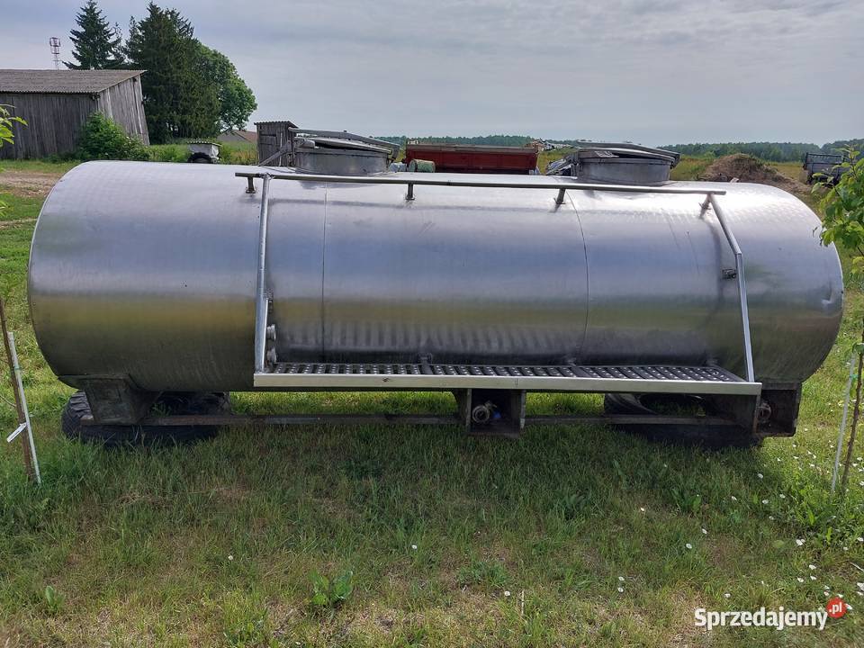 sprzedam beczka z kwasówki 5200l Pozostałe Zambrów sprzedam