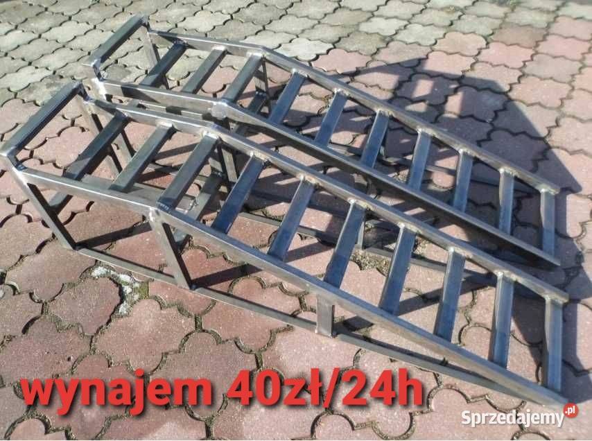 Rampa najazdy podjazdy samochodowe 3tony wielkopolskie Trzcianka