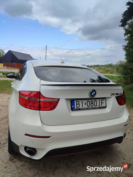 BMW X6 E71 2010 30 BENZYNA 122 KANADAASO MPAKIET aluminiowe felgi Białystok