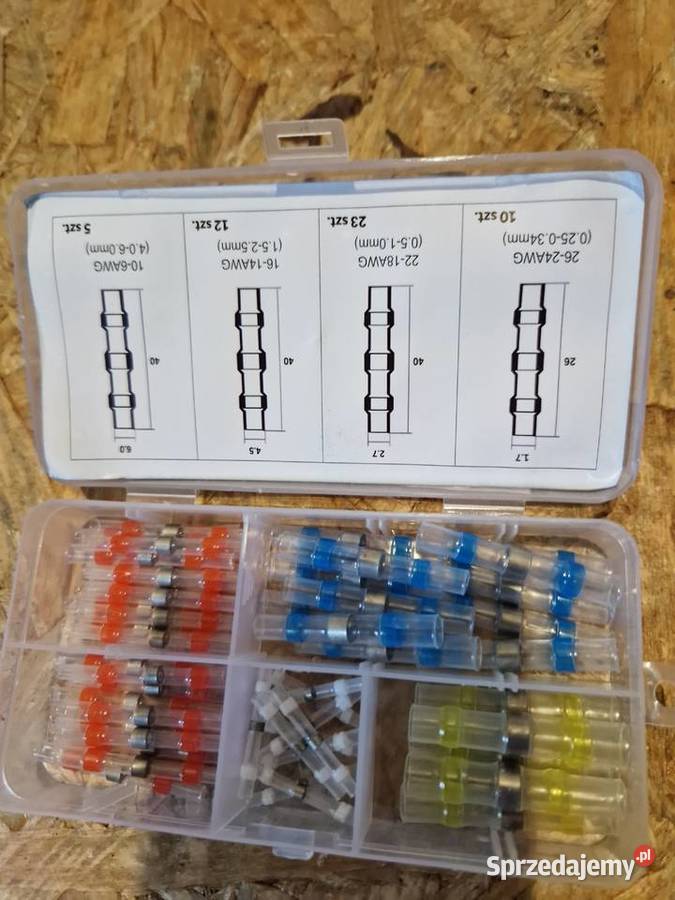 Osłonki lutownicze złącza termokurczliwe 50 FT wielkopolskie