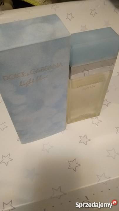 Oryginalne perfumy dolce gabbana light blue Kraków sprzedam