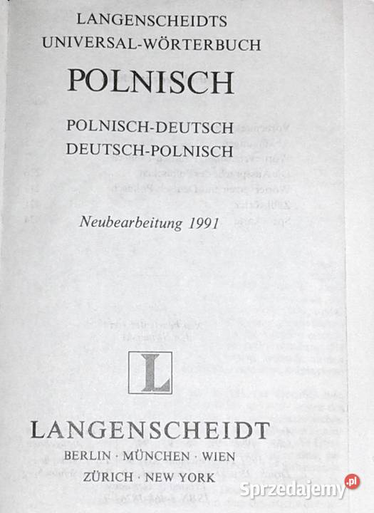 Langenscheidts UniversalWorterbuch Polnisch Chełm