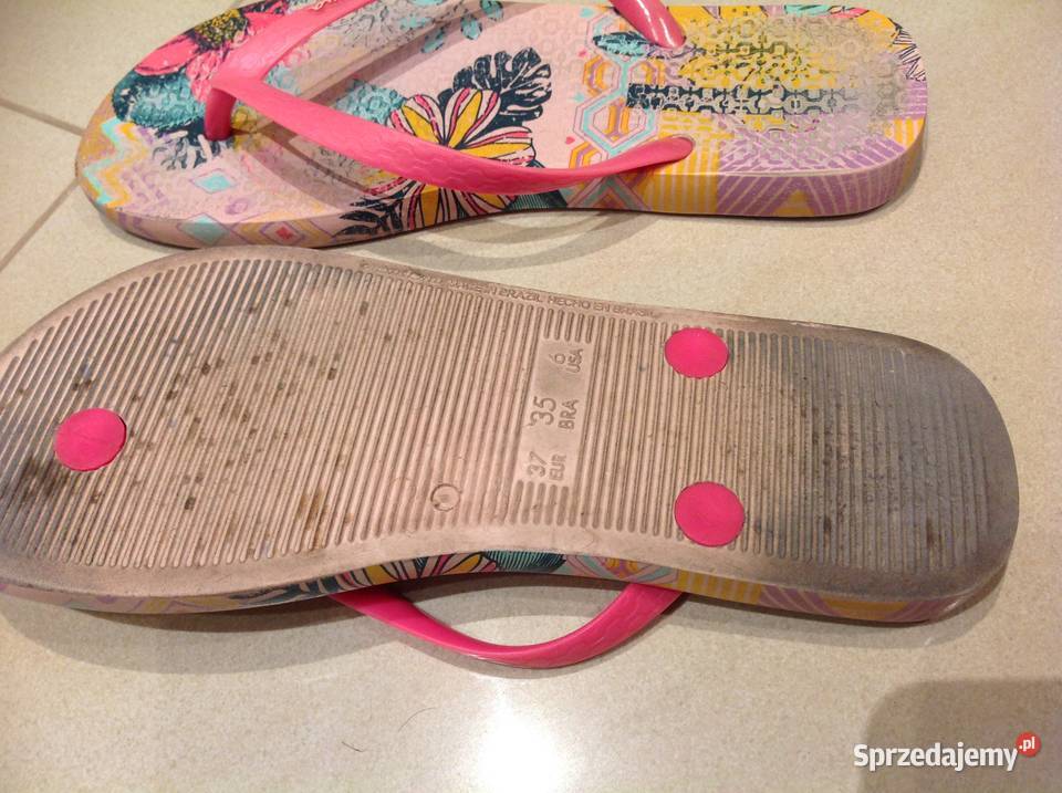 Klapki Japonki Damskie IPANEMA 37 Nowa Sól