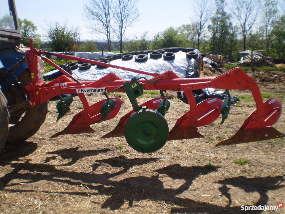 pług zagonowy 4 skibowy kverneland nie unia nieuszkodzony