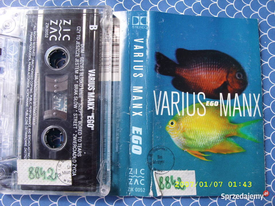 ROCK kaseta VARIUS MANX3 KASETY kaseta