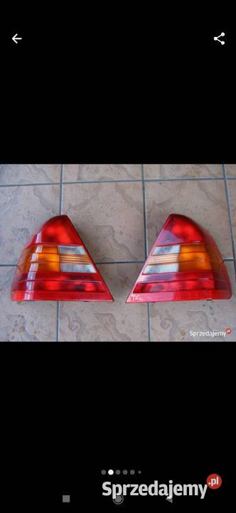 Lampy Mercedes C200 W202