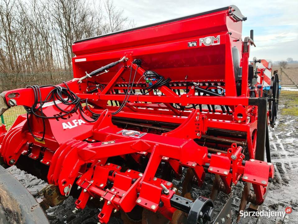 Agregat uprawowo siewny talerzowy 3m