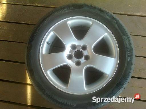 ALUFELGA 8L0601025K KOŁO ZAPASOWE 5x100 R16 VW łódzkie Łódź