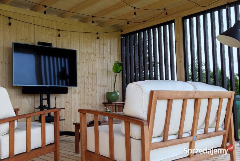 Domek ogrodowy Drewnolandia 800 x 350