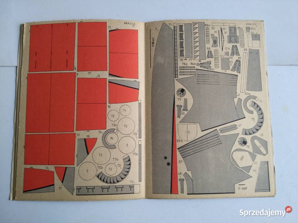 Mały Modelarz 121981 Współczesny Okręt Rakietowy śląskie