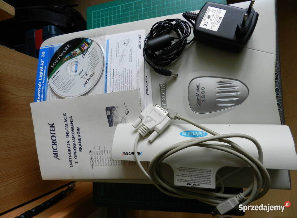 Skaner MICROTEK ScanMaker 3800 Pozostałe Tarnobrzeg