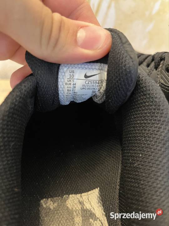 Nike Air 90 używane 44 czarne sneakersy