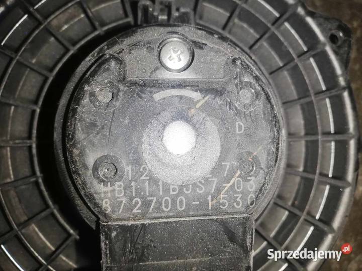 Dmuchawa kabinowa Mazda 3 III 8727001530 osobowe Ogrzewanie postojowe Ostrów Wielkopolski sprzedam